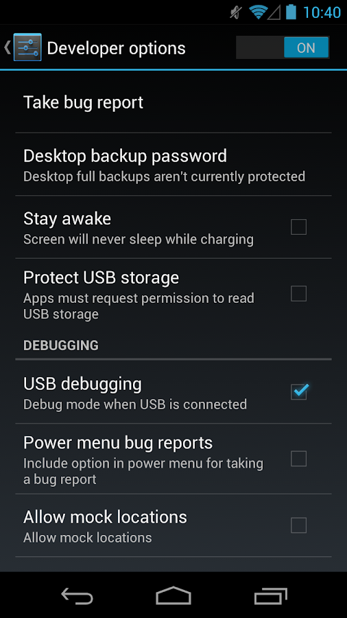 Development Screen 3
