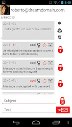 Secure Send Private Messenger poster 3