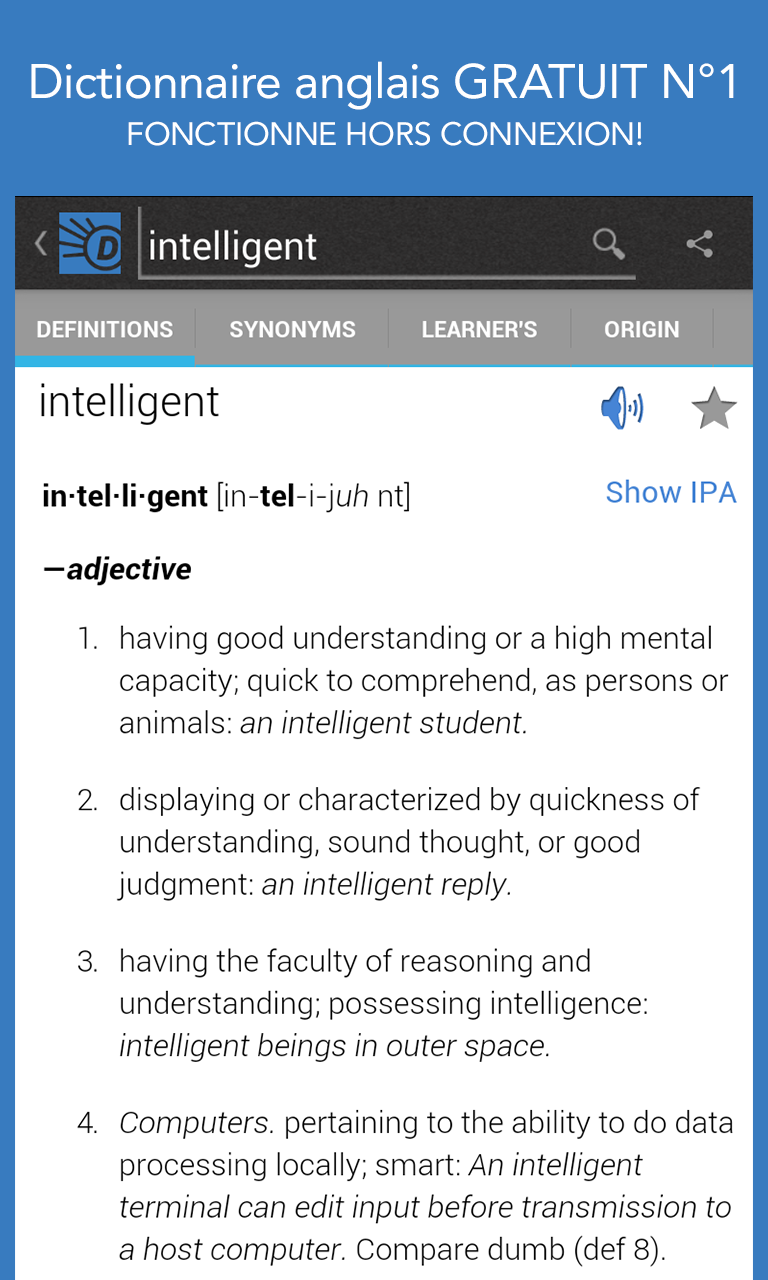 Dictionary.com Screen 3