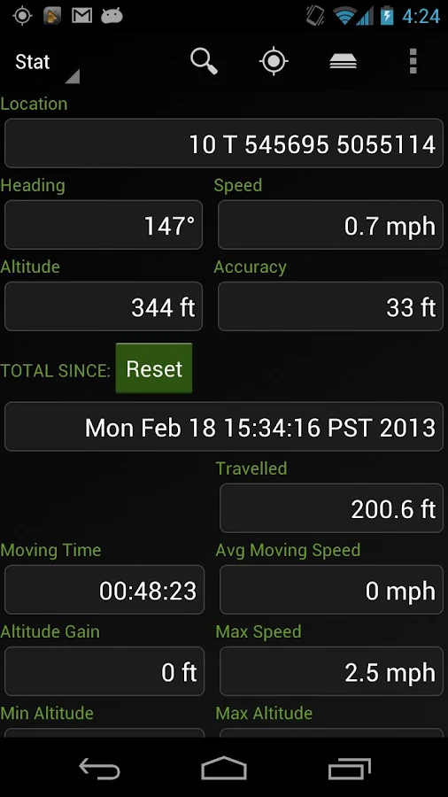 BackCountry Navigator PRO GPS - screenshot