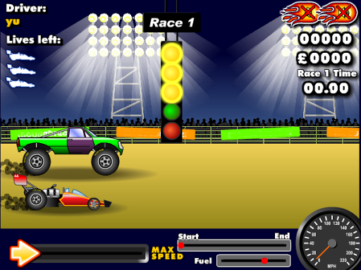 Drag Race Car