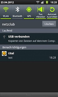How to download NotificationBar Meldung 1.0 apk for bluestacks