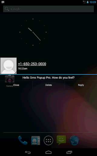 【免費通訊App】Sms popup PRO-APP點子