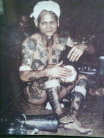 Tattoo melambangkan keberanian dan jiwa kepahlawanan bagi bangsa Iban suatu masa dahulu. by AiMa Bahgdad -  