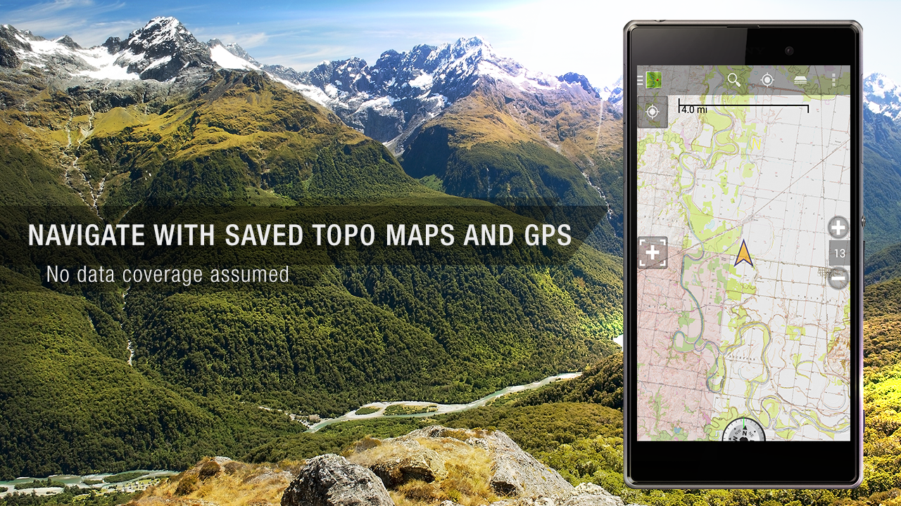 BackCountry Navigator PRO GPS - screenshot