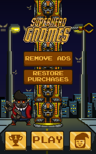 【免費街機App】Superhero Gnomes-APP點子