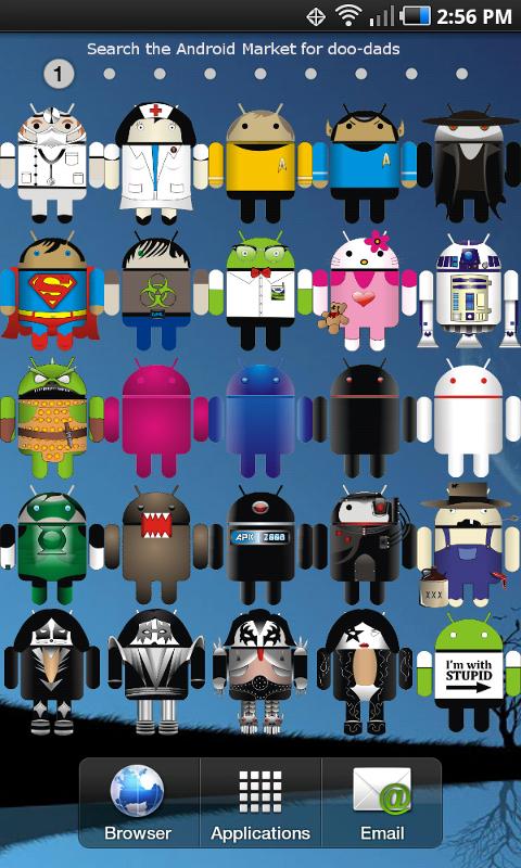 Kickoff Droid doo-dad Screen 2