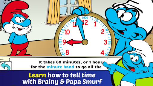 【免費教育App】Telling Time with the Smurfs-APP點子