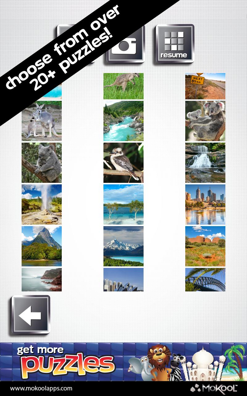 Australia &amp; NZ Puzzles Pro Screen 2