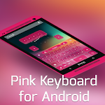 Cover Image of Télécharger Pink Keyboard for Android 2.92.82.33 APK
