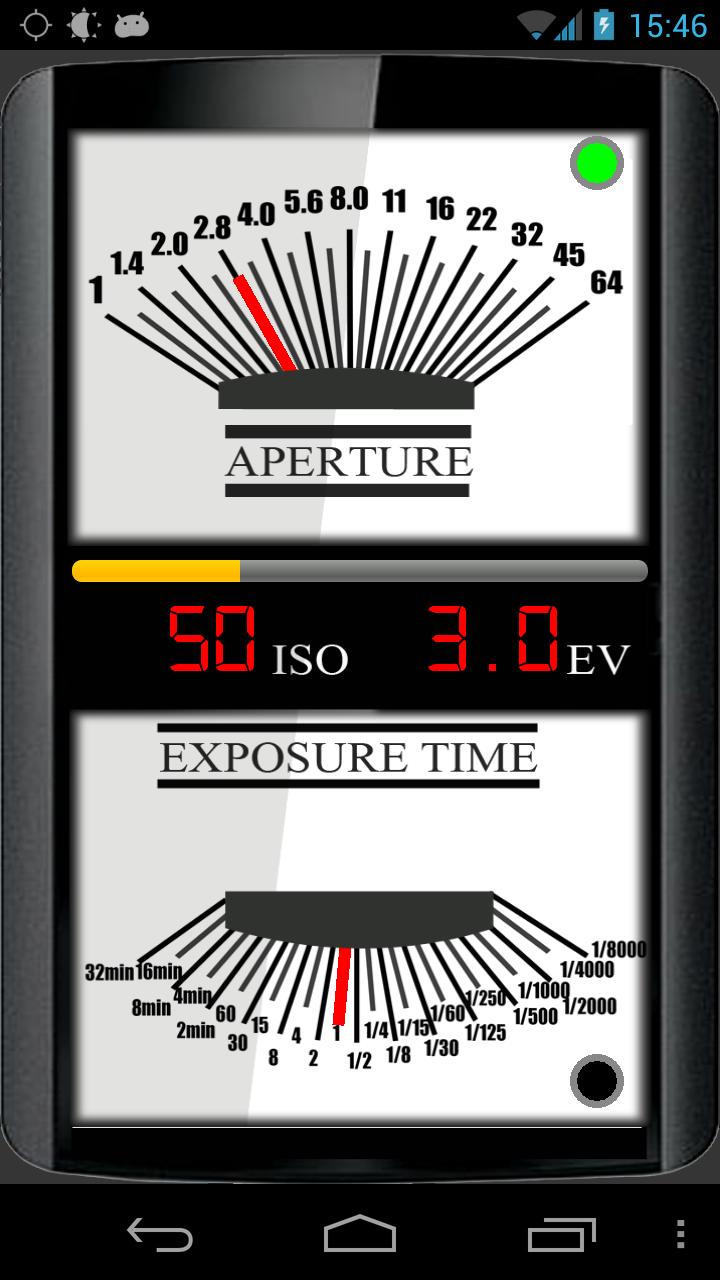 Photography Light Meter Screen 3