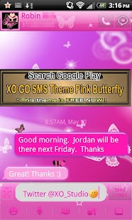 How to mod ICS Pink Neon Theme for GO SMS patch 1.0 apk for android