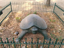 Green Turtle statue