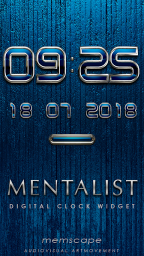 MENTALIST Digital Clock Widget