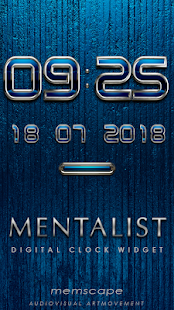 MENTALIST Digital Clock Widget