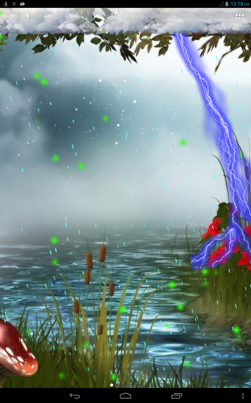 Firefly Live wallpaper Pro Screen 3