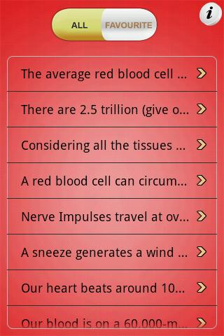 Amazing Medical-Facts Screen 2
