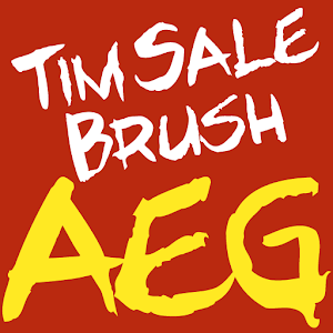 Tim Sale Brush FlipFont logo