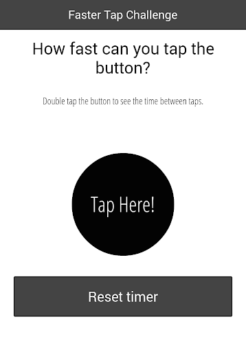 Fastest Tap Challenge