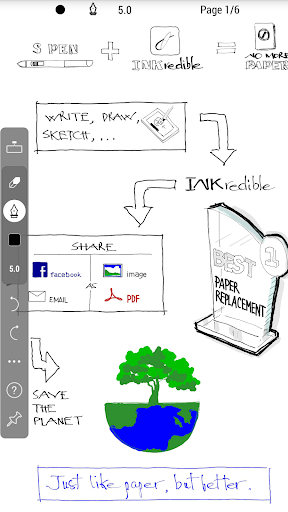 【免費生產應用App】INKredible - Handwriting Note-APP點子