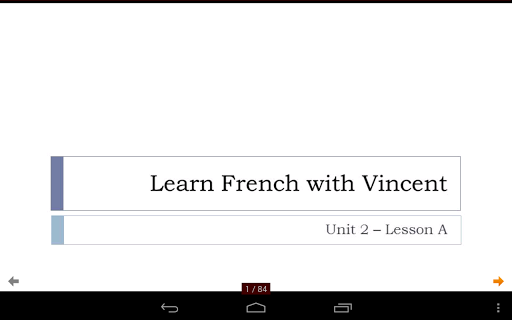 French with Vincent - Unit 2
