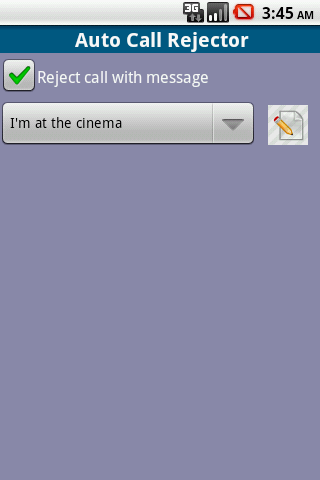 【免費通訊App】Auto Call Rejector-APP點子