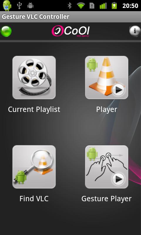 Gestural VLC Remote Controller Screen 1