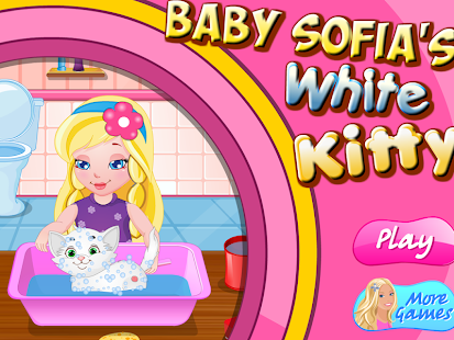 Baby Sofia White Kitty Game