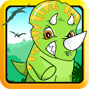 Baby Dino T-Rex Caveman Escape mobile app icon