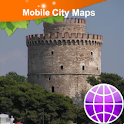 Thessaloniki Street Map logo