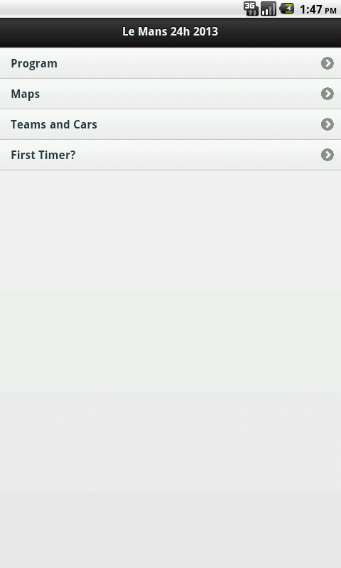 Unofficial LeMans 24h (no ads) Screen 1