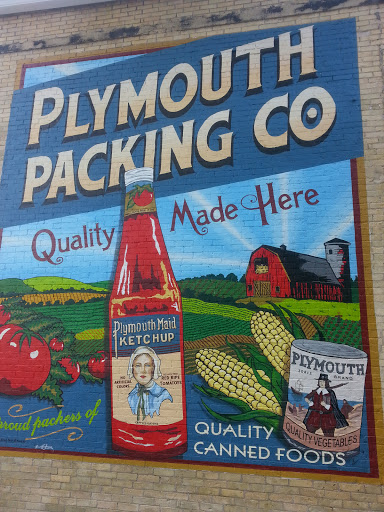 Plymouth Packing Company Mural