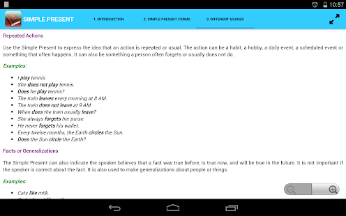 English Tenses - screenshot thumbnail