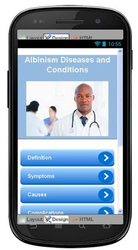 Albinism Disease Symptoms