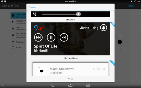 Noyze Volume Panel - screenshot thumbnail
