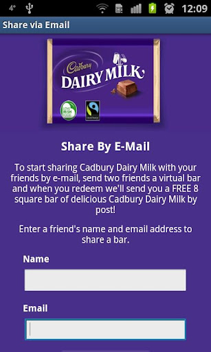 Share a Square Android app Screenshot 2