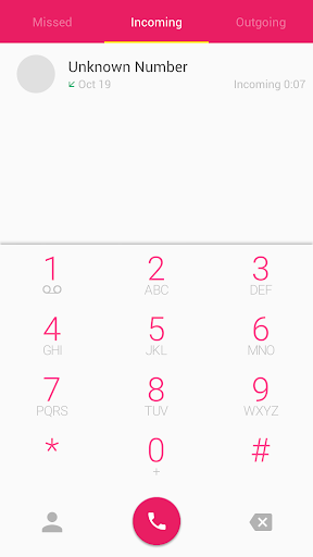 免費下載個人化APP|ExDialer Theme - Material Pink app開箱文|APP開箱王