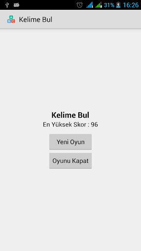 Kelime Bul