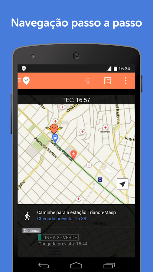 Ônibus, Trem e Metrô : Moovit - screenshot