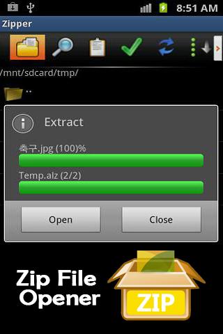 Zip File Opener