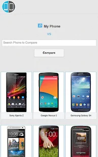 Celular Compare - Screenshot de miniaturas
