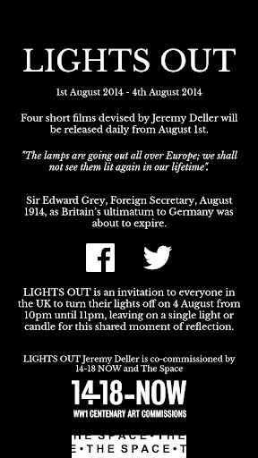 LIGHTS OUT Jeremy Deller