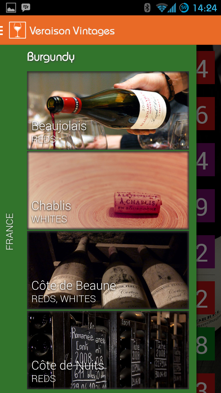Veraison Vintages PRO Screen 2