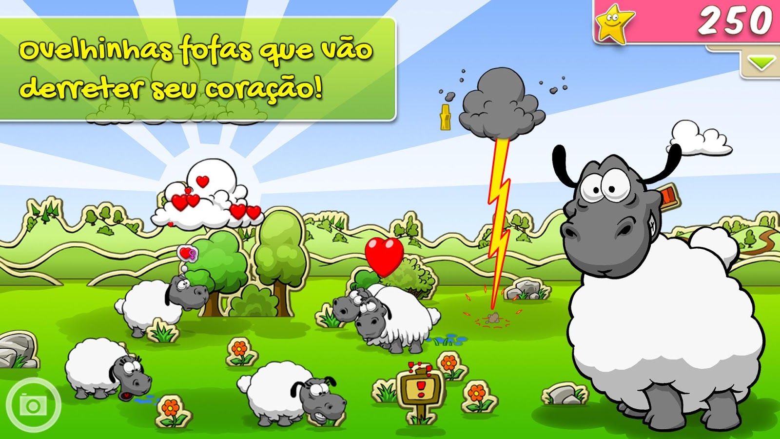 Clouds & Sheep Premium - tela