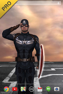 Captain America: TWS Live WP