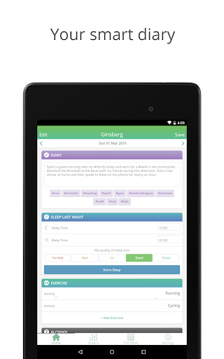 免費下載健康APP|Activity & Mood Diary Ginsberg app開箱文|APP開箱王