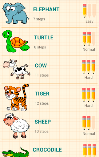 【免費教育App】How to Draw Animals-APP點子