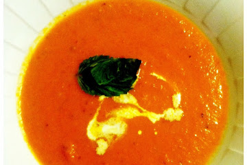 Roasted Tomato and Garlic Soup 