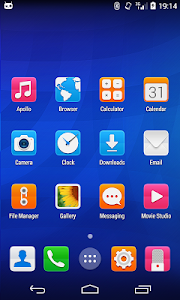 Screenshot CM11 Huawei Ascend P7 theme v1.0.1