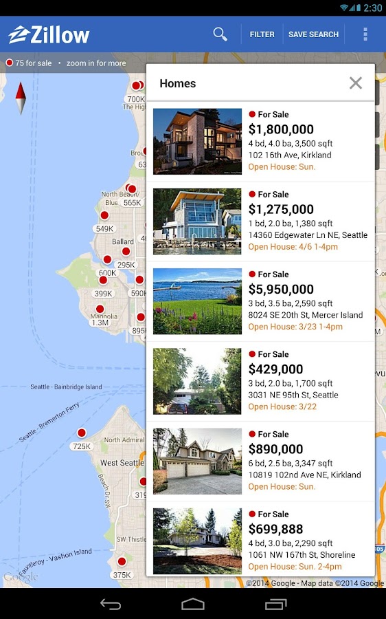Zillow Real Estate & Rentals Android Apps on Google Play